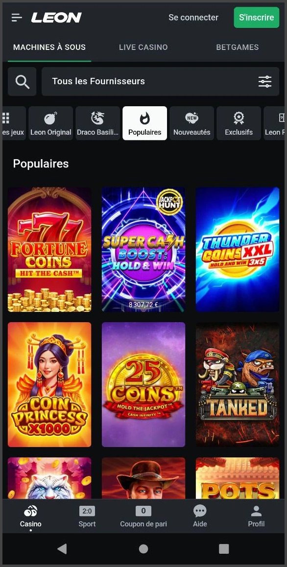 Explorez leon casino bonus